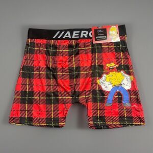 Aeropostale LARGE Performance Boxer Briefs Limited Edition The Simpsons Willie